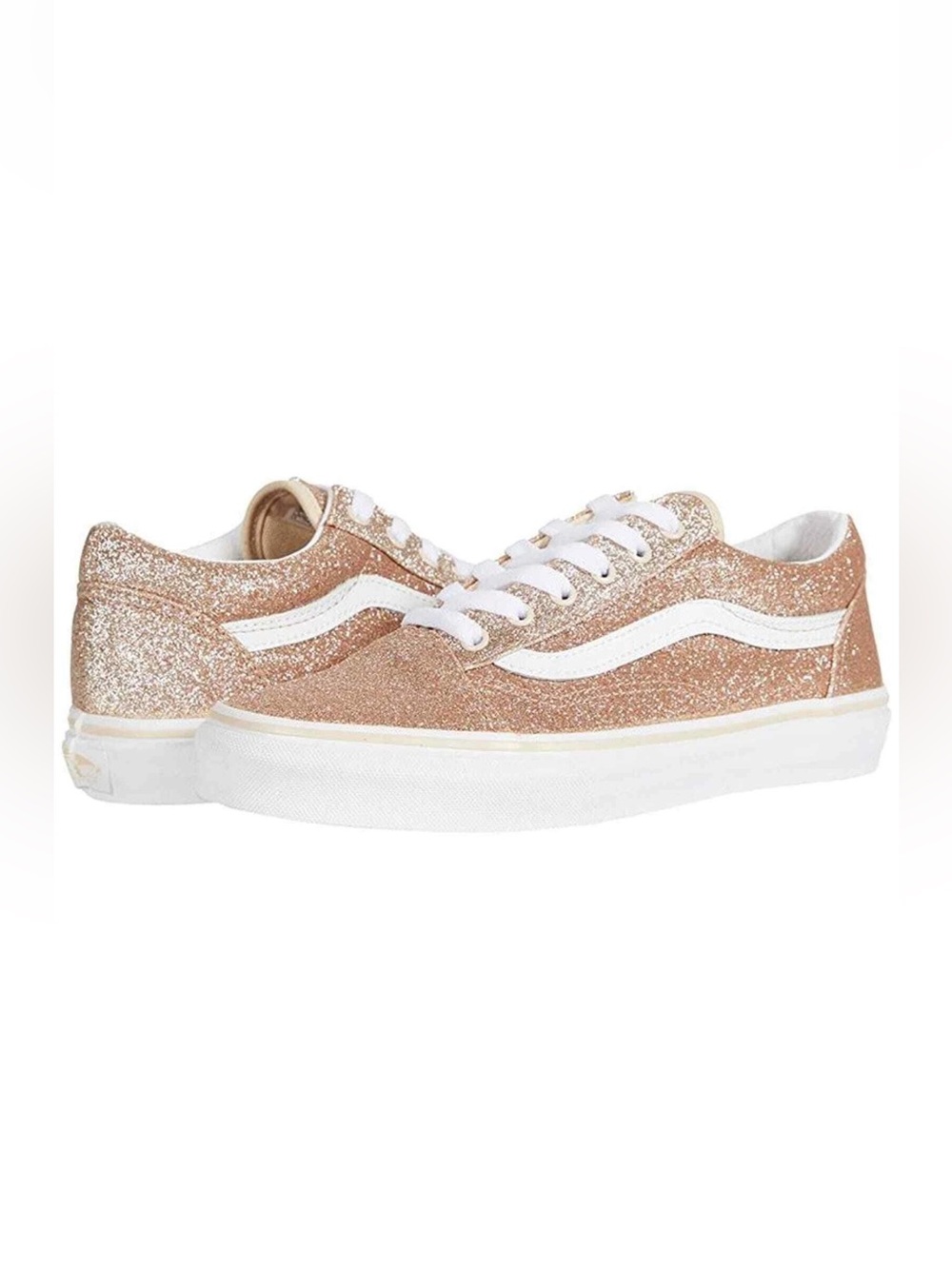 Vans Old Skool gold glitter sneakers YOUTH